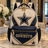 Star Field - DAL Navy, Cream and Gold Backpack